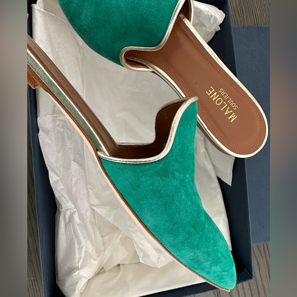 SOLD!!!! MALONE SOULIERS
Green Suede Sandals / Mules - Picture 5 of 5